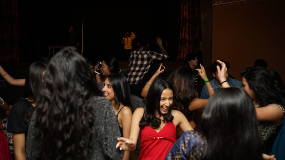 Dancing at Desi Dhamaal in Stockholm