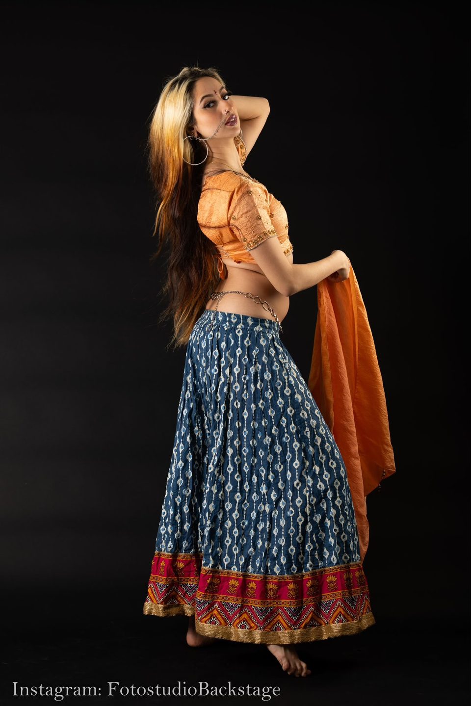 Roxy O.B Production — Dancer at Desi Dhamaal
